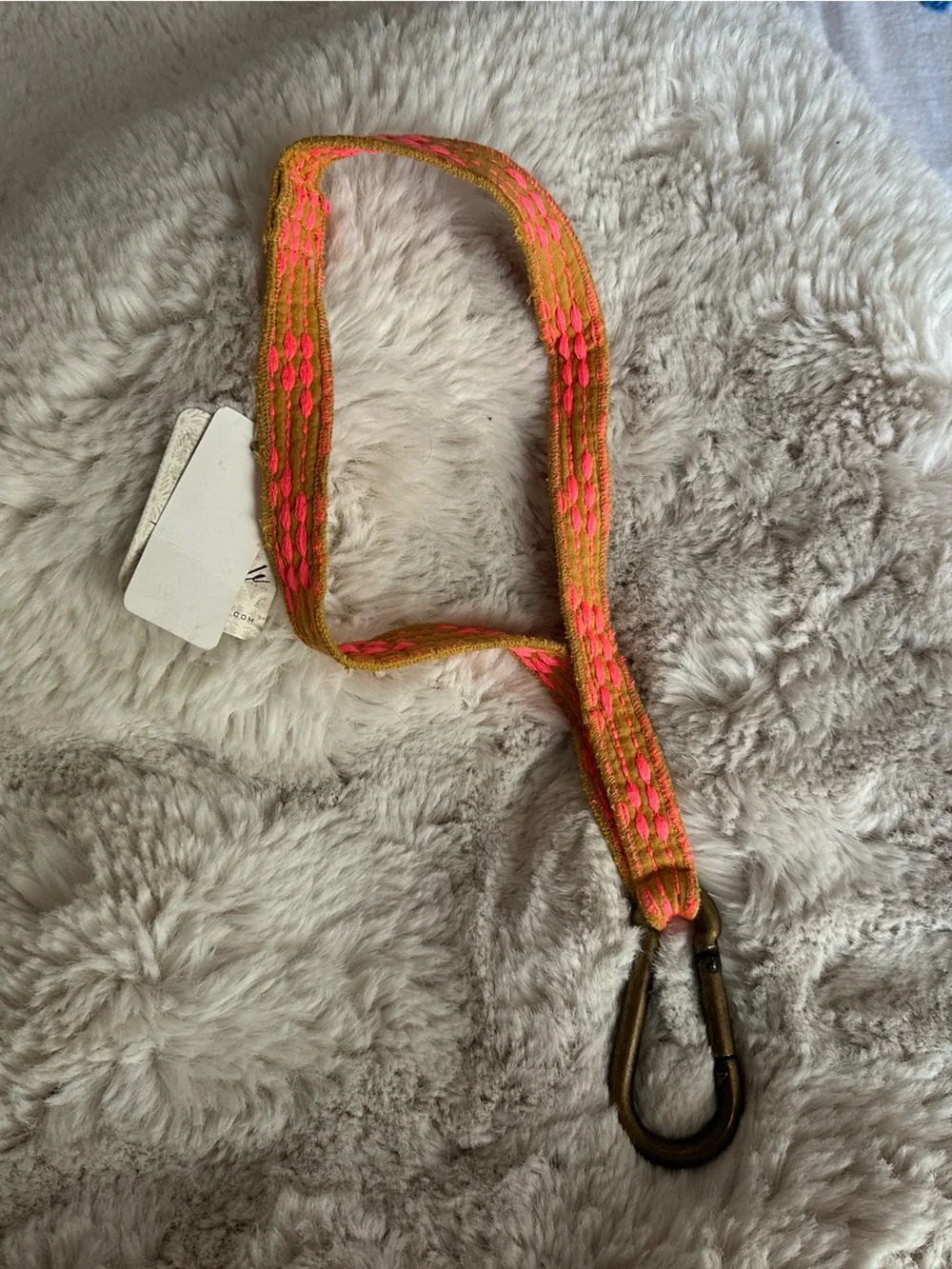 NWT Free People One Up cycled Lanyard. Excellent condition